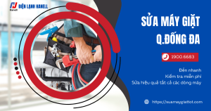 Dịch vụ sửa máy giặt tại nhà Đống Đa chất lượng hàng đầu, uy tín