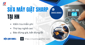 Sửa máy giặt Sharp tại nhà, thợ giỏi, sửa nhanh, dứt điểm mọi lỗi